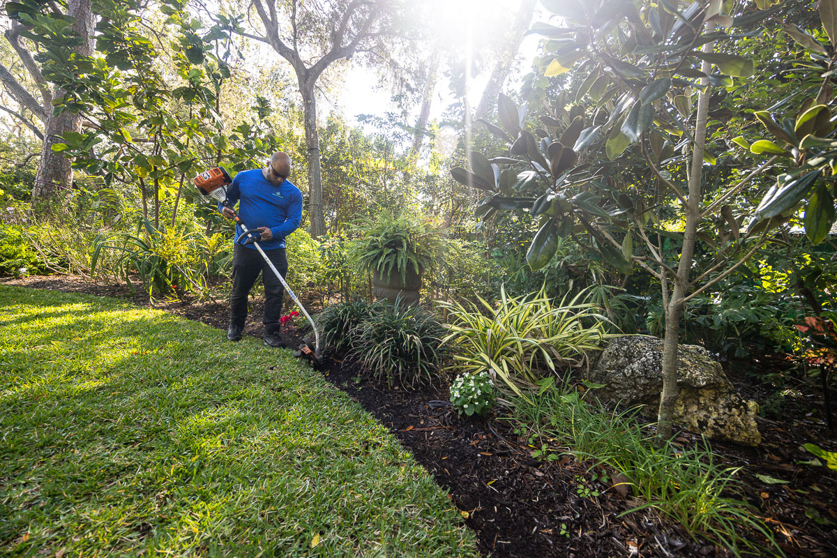 A complete Florida property showing the relationship between home and landscape